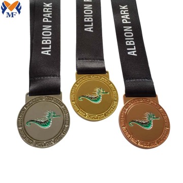 Set de medallas deportivas personalizadas de alta calidad