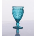 Colorful Unique Crystal Stylish Blue Wine Glasses