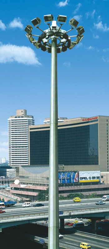 High mast poles