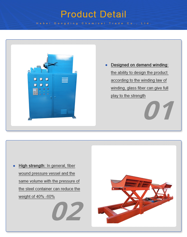 GRP/ FRP pipe filament winding machine