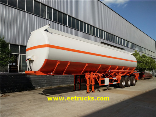 Tri-axle 48000L Trailers za Tanker ya Mafuta