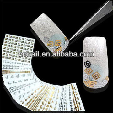3D Gold Nail Sticker,Nail Art,Nail Beauty