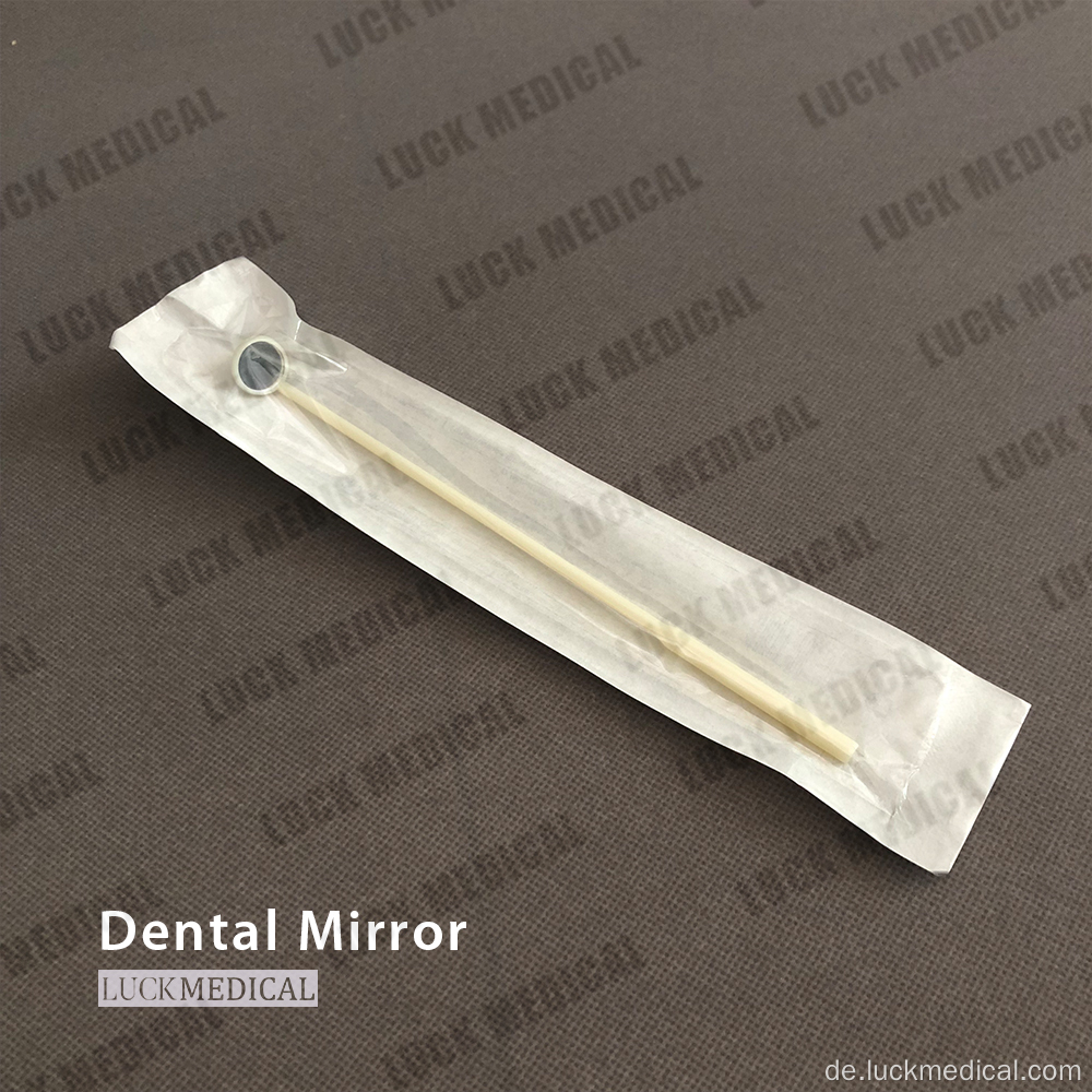 Medizinischer Kunststoff Mundspiegel oraler Inspektion Gebrauch