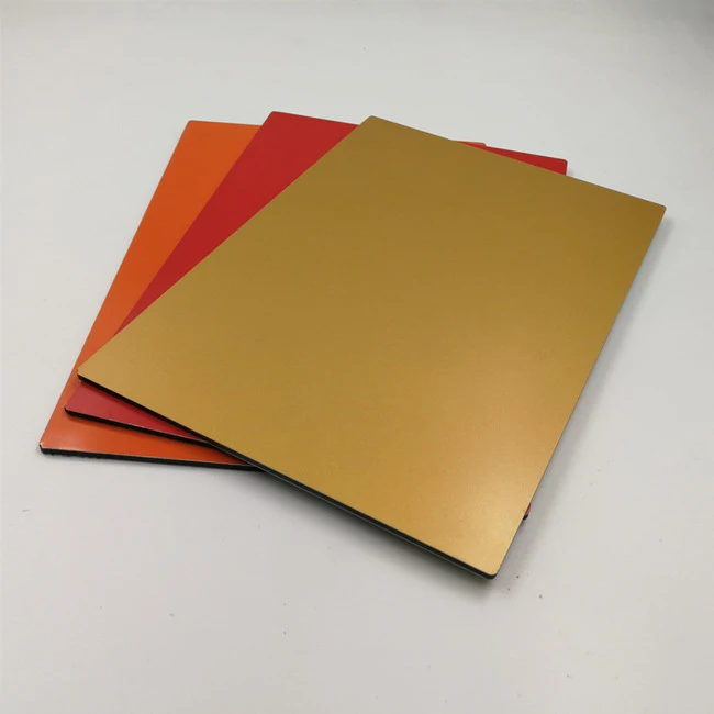 4X8 Feet 3mm Color Coated Fireproof Aluminum Composite Panel