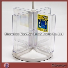 Transparent Utility Pretty revolvable Acrylic/Lucite Pen/Pencil/ball Pen/Brochure/leaflet/Stationery