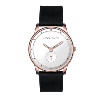 24 hour movement leather bracelet dial making watch