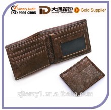 Customized Durable Men Wallet Leather Wallet ( ISO9001:2008)