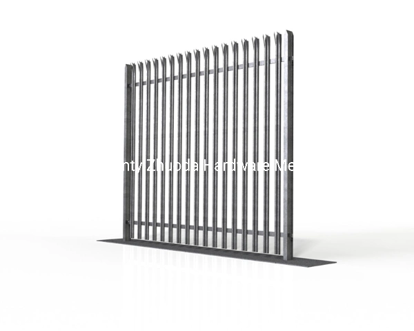 Amazon Hot Sale 1.8m High W Section Palisade Security Fencing