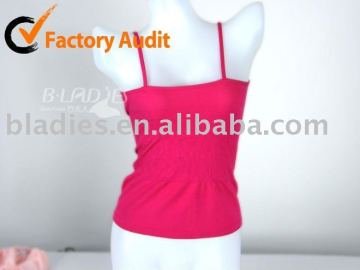 Bamboo fiber tank tops Soft, breathable and eco-friendly