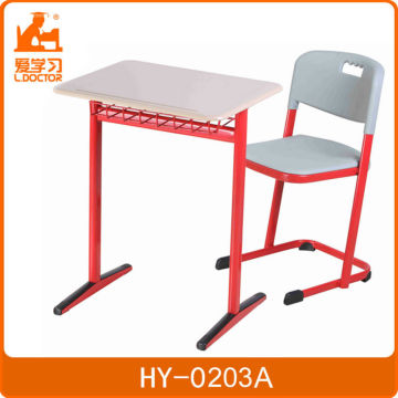 Strong ergonomic high quality school table with chair