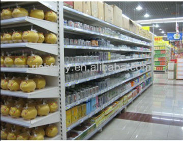 double side gondola shelf, used store shelf