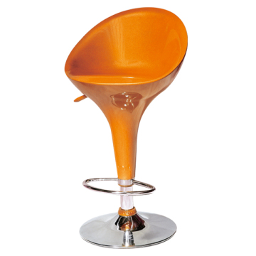 New style swivel round metal modern bar chair