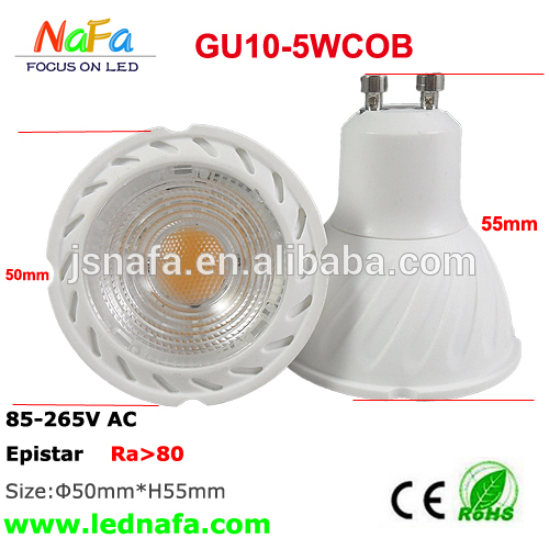 GU10 led 3000k dimmable gu10 cob led gu10 spotlight led gu10 7w led spotlight gu10