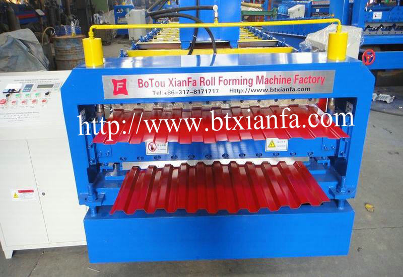 cold roll forming machine for steel roof