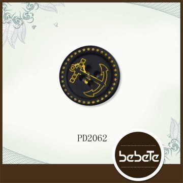 Fashion Garment Accessories classical 4 holes resin shirt button