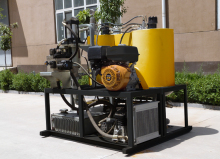 two component road marking machine