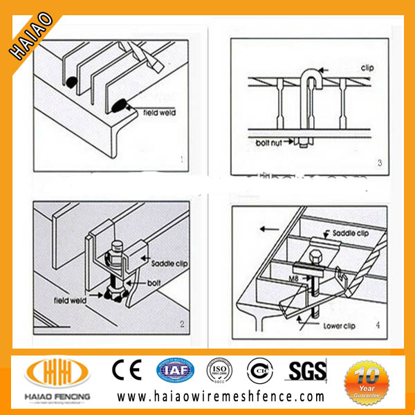 Factory sale high quality galvanized steel grating door mat prices