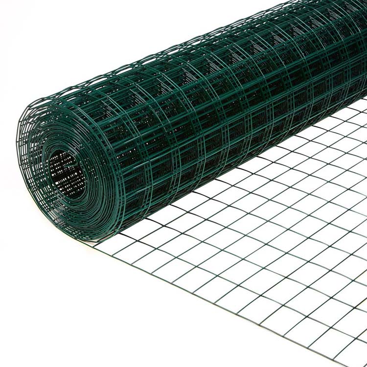 High tensile strength hot-dipped galvanized steel wire 1/2'' welded mesh roll for zoo mesh