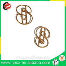 Golden Dollar Shaped Paper Clips