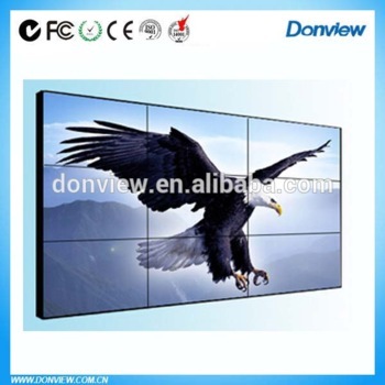 47 inch High definition LCD display wall with splicing function