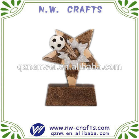 Funny custom trophies soccer award