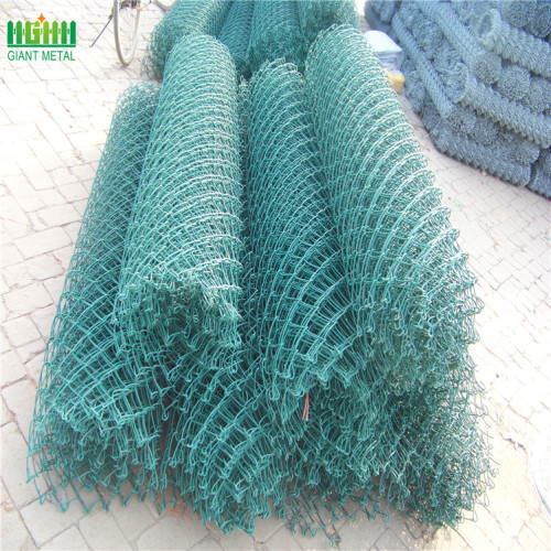 USED PVC coated diamond wire fence