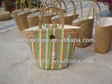 Fashion straw bag & natural straw handbag