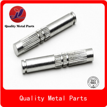 customized cnc machining stainless steel carbon steel knurled shaft