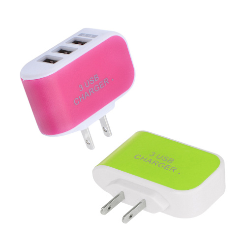 5W 3-Port USB-Wandladegerät CE FCC ROHS