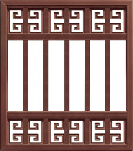 Classical Aluminum window grille