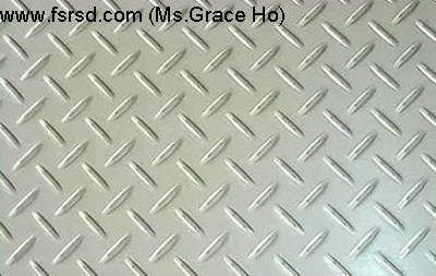 embossed stainless steel plate