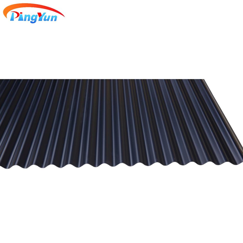 أرخص Samll Wave PVC Plastic Roof Tile South America ASA ASA UPVC for fatory