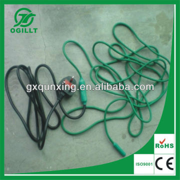 UK plug heating cable 16m