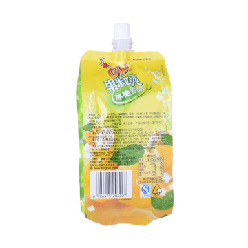 Venta al por mayor Biodegradable Stand Up Drink Pouch Small Packaging Bag