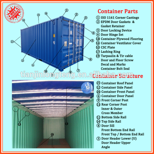 shipping container corner post
