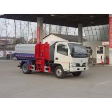 Dongfeng Duolika 4CBM Hydraulic Lifter شاحنة جمع ونقل النفايات