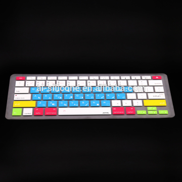 Waterproof and dustproof wholesale custom silicone keyboard cover for laptop