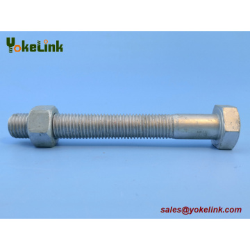 1/2" X 1-1/2" SQUARE HEAD BOLT WITH NUT