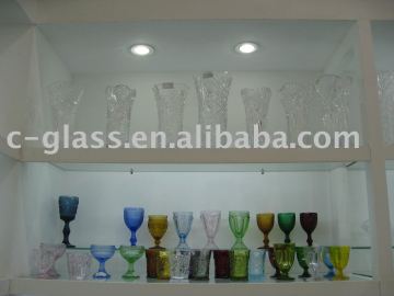 machine press glass vases,glass cups