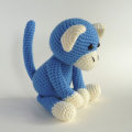 Mainan Crochet buatan tangan Sundae mainan haiwan mengait crochet