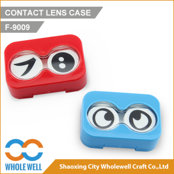 Contact Lens Case, contact lens box, lovely face contact lens case