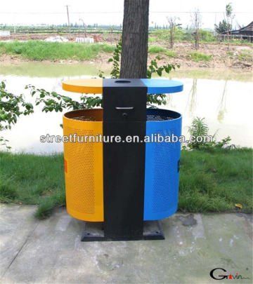 perforated street recycle bin manufacturer