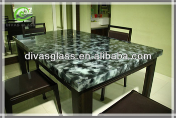 Modern Elegant Decorative Glass Table Top