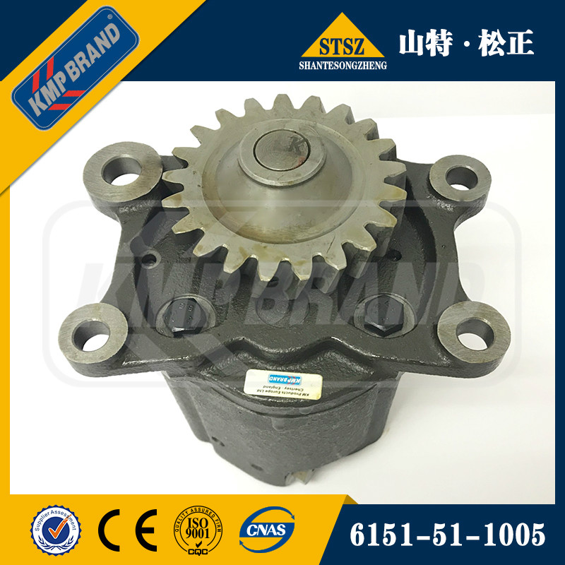 مجموعة مضخة الزيت 6151-51-1005 لمحرك Komatsu S6D125-1TT