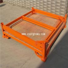 Powder coated warehouse staking pallet tubular rack for storage