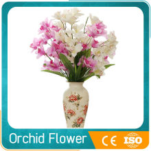 wholesale cheap decorative artificial fabric orchid flower