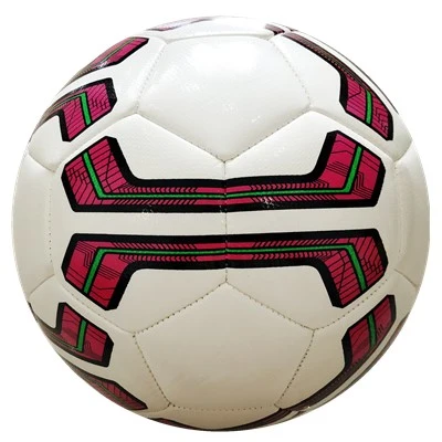 White Color High Quality Machine Stitched Football for Match