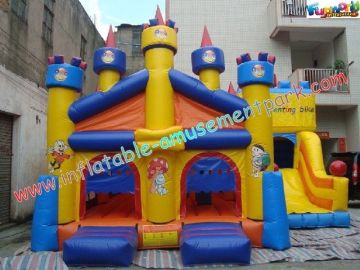 Outdoor Combo Jumpers Rentals Inflatable , Castles With Silde For Adults