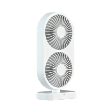 Dual Core Oscillating Desk Fan