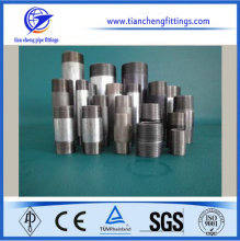 long thread black&galvanized carbon steel pipe nipples